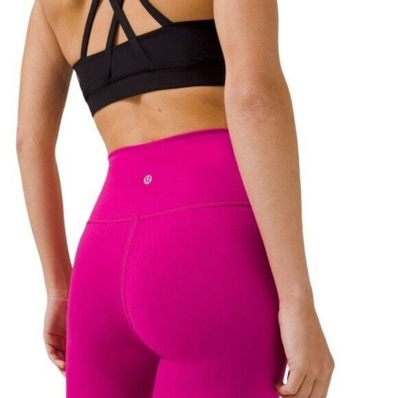 Lululemon Wunder Train High-Rise Tight 25" Ripened Raspberry Everlux Size 4 - Picture 3 of 11